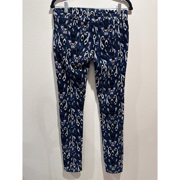 Rag & Bone Women's Skinny Paisley Corduroy Pants size 26 - Picture 2 of 4